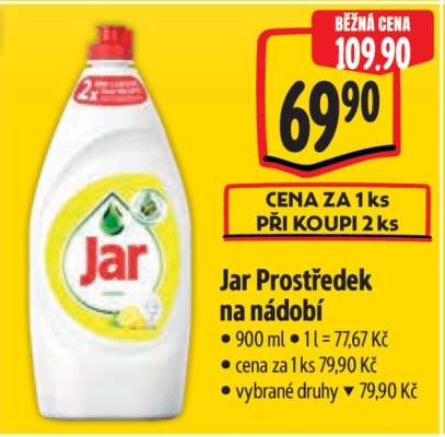 Jar prostředek na nádobí