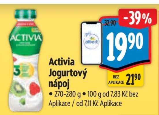Activia jogurtový nápoj