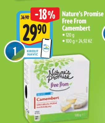 Nature’s Promise Free from Camembert