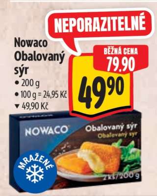 NOWACO Obalovaný sýr