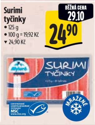 Surimi tyčinky