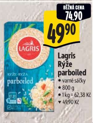 Lagris rýže parboiled