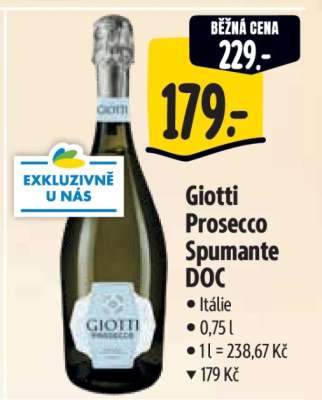 Giotti Prosecco Spumante DOC