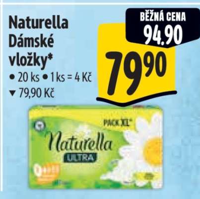 Naturella Dámské vložky