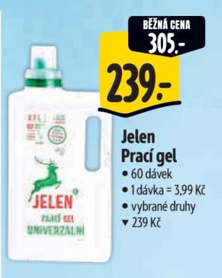 Jelen prací gel