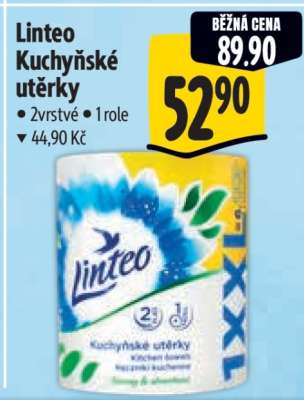 Linteo kuchyňské utěrky