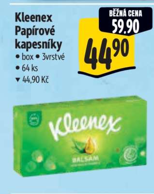 Kleenex Papírové kapesníky
