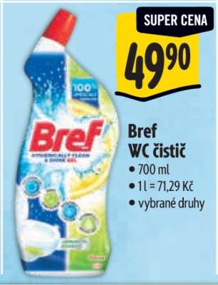 BREF WC čistič