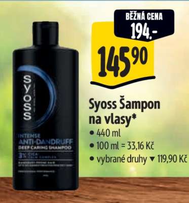 Syoss Šampon na vlasy