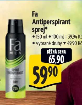 Fa antiperspirant sprej