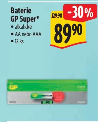 Baterie GP Super