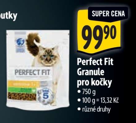 Perfect Fit granule pro kočky