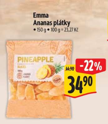 Emma Ananas plátky