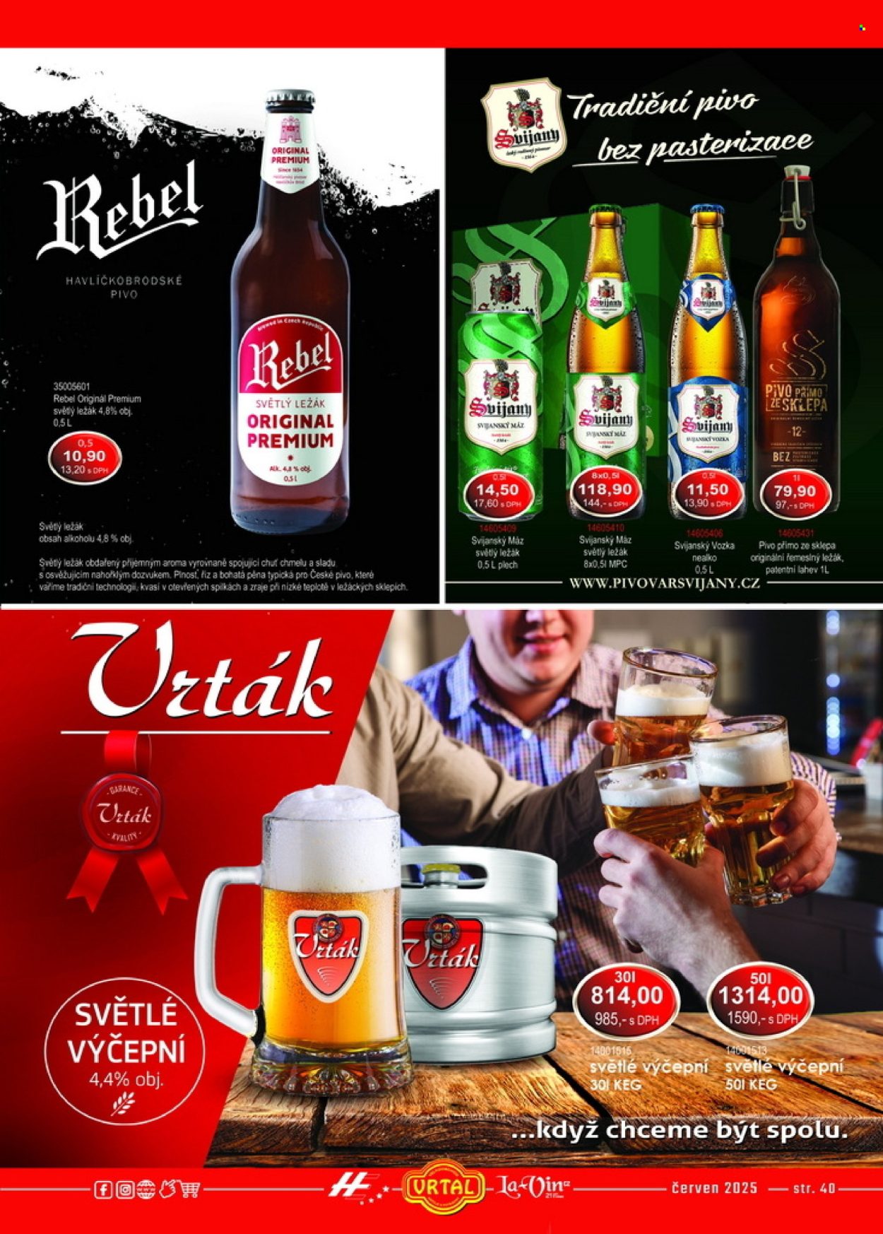Leták Vrtal - 1.6.2025 - 30.6.2025. Strana 40
