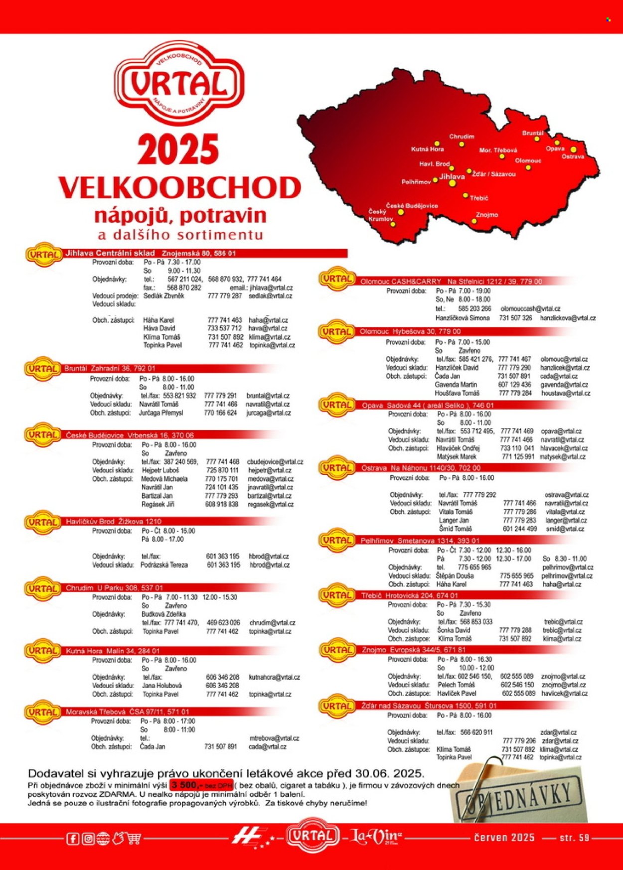 Leták Vrtal - 1.6.2025 - 30.6.2025. Strana 59