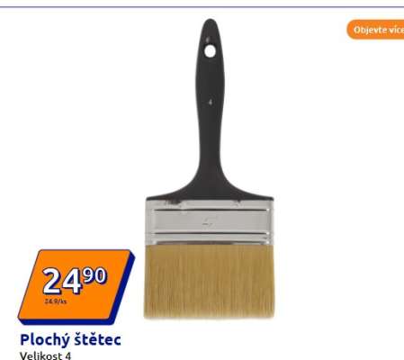 Plochý štětec
