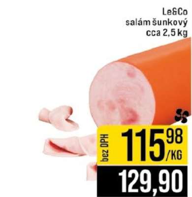 Le&Co salám šunkový