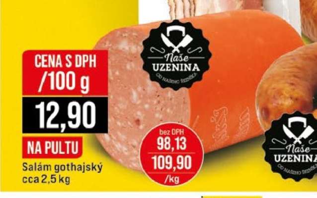 Salám gothajský cca 2,5 kg
