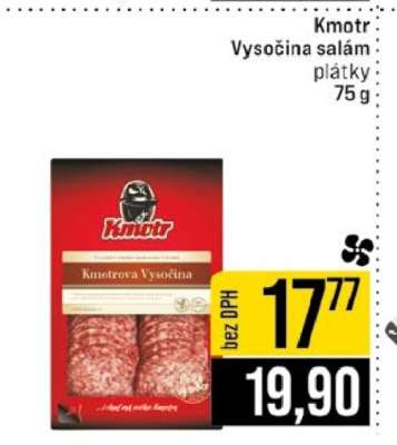 Kmotr Vysočina salám