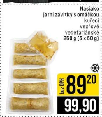 Nasiako jarní závitky s omáčkou