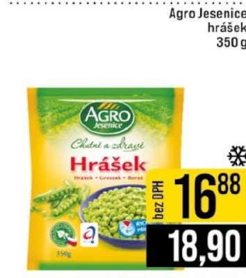 Agro Jesenice hrášek