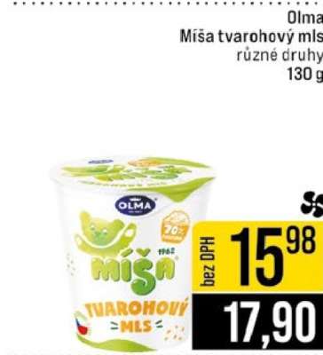 Olma Míša tvarohový mls