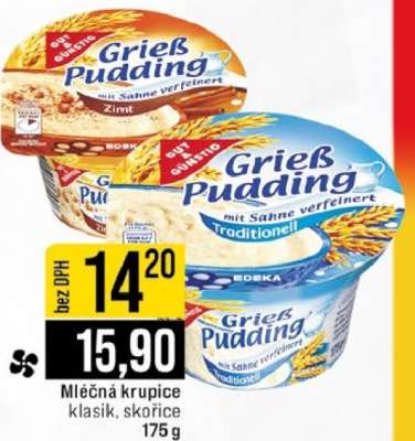 Grieß Pudding