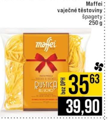 Maffei vaječné těstoviny