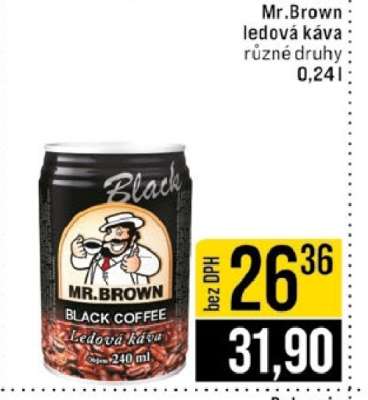 Mr. Brown ledová káva