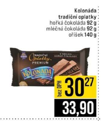 Kolonáda Tradiční oplatky