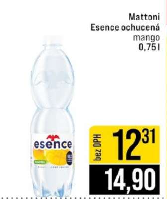 Mattoni Esence ochucená mango 0,75 l