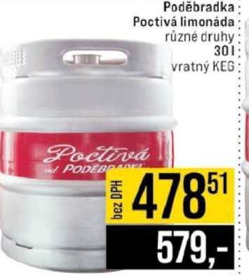 PODĚBRADKA Poctivá limonáda