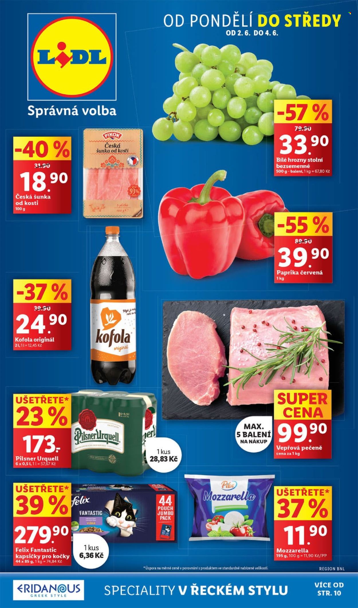 Leták Lidl - 2.6.2025 - 8.6.2025. Strana 1