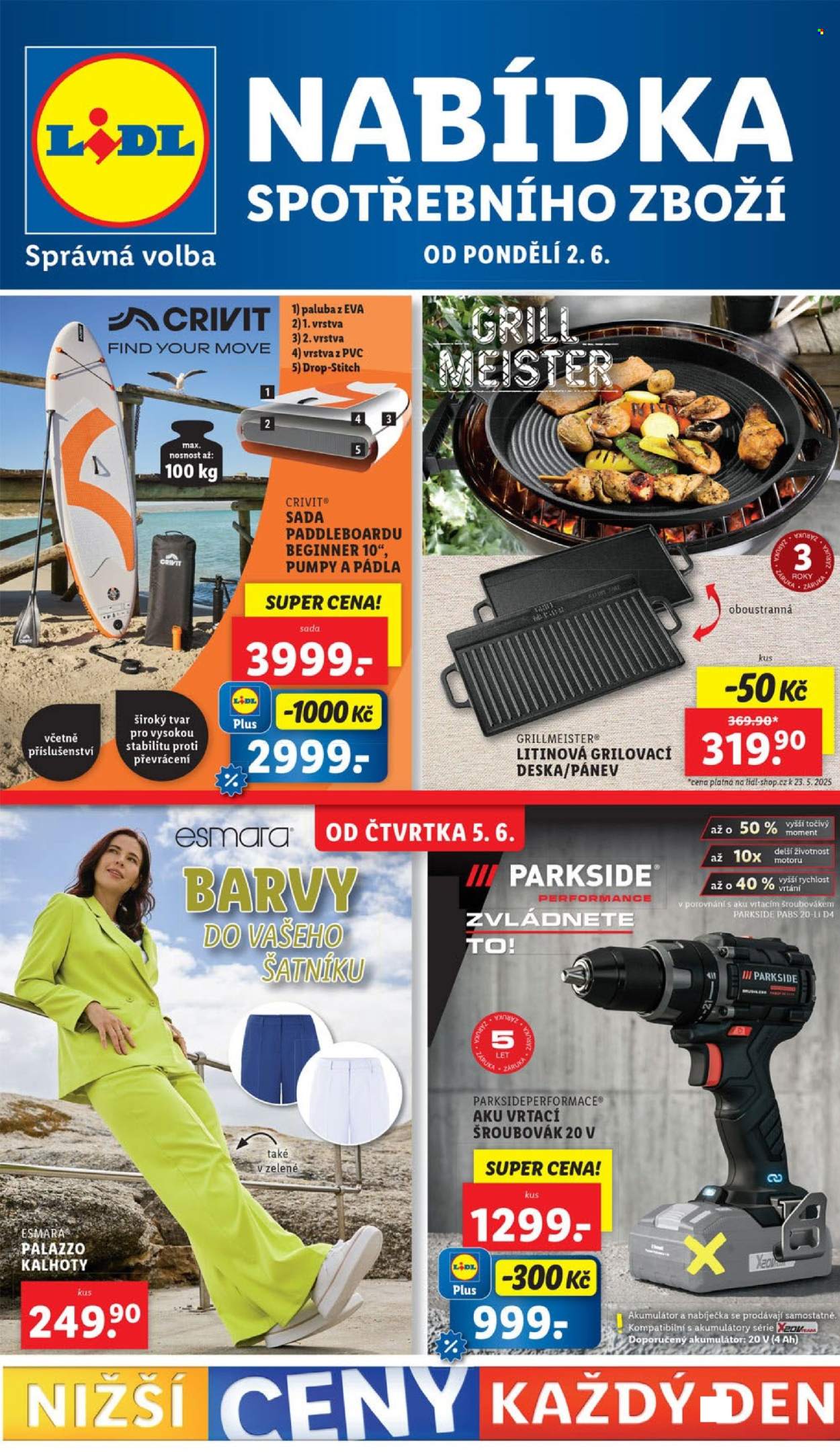 Leták Lidl - 2.6.2025 - 8.6.2025. Strana 1