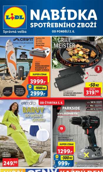 Leták Lidl - 2.6.2025 - 8.6.2025.