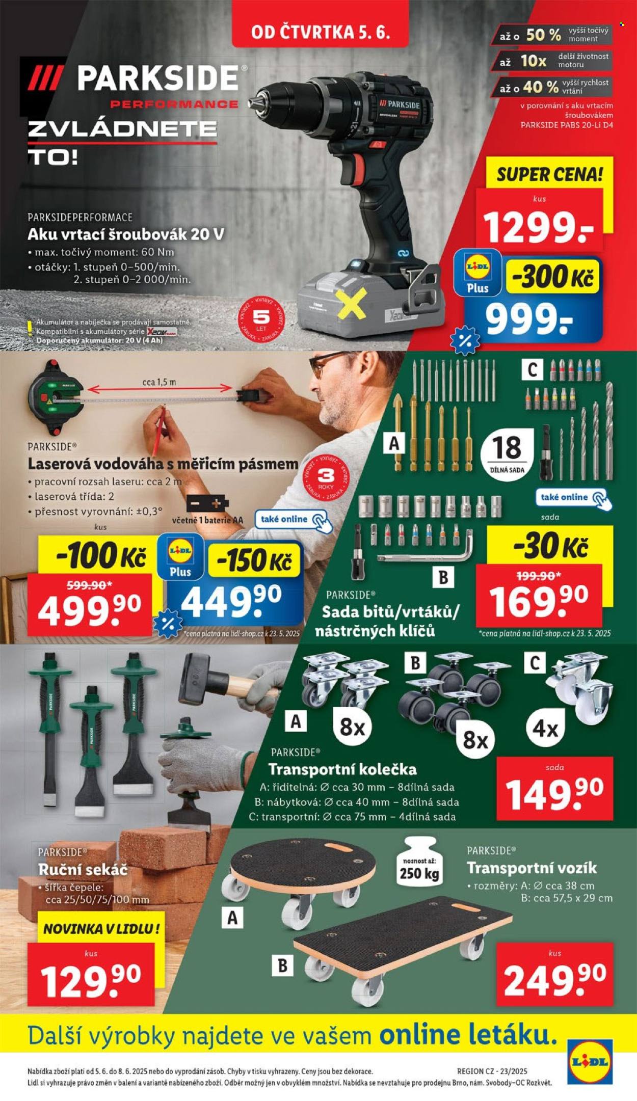 Leták Lidl - 2.6.2025 - 8.6.2025. Strana 23