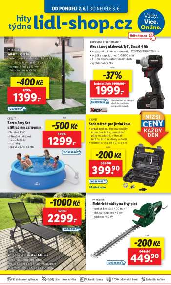 Leták Lidl - 2.6.2025 - 8.6.2025.
