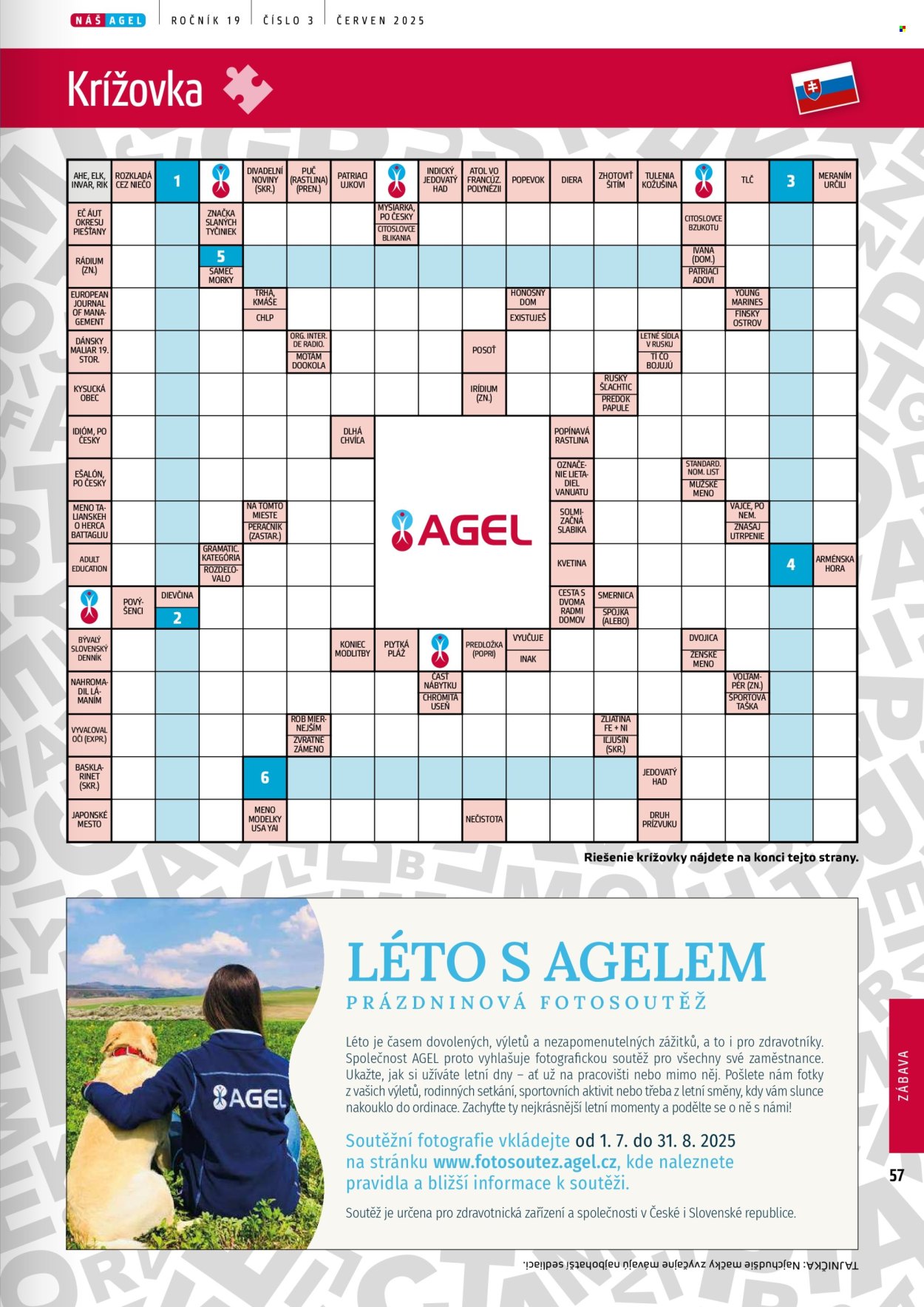 Leták AGEL lékárna - 1.6.2025 - 30.6.2025. Strana 57