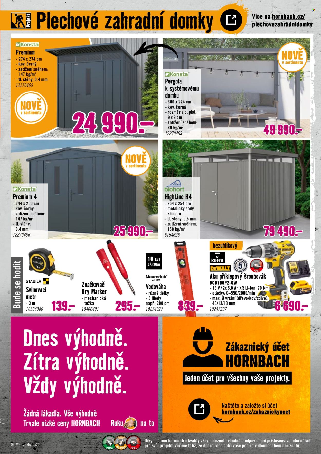 Leták HORNBACH - 28.5.2025 - 11.6.2025. Strana 3