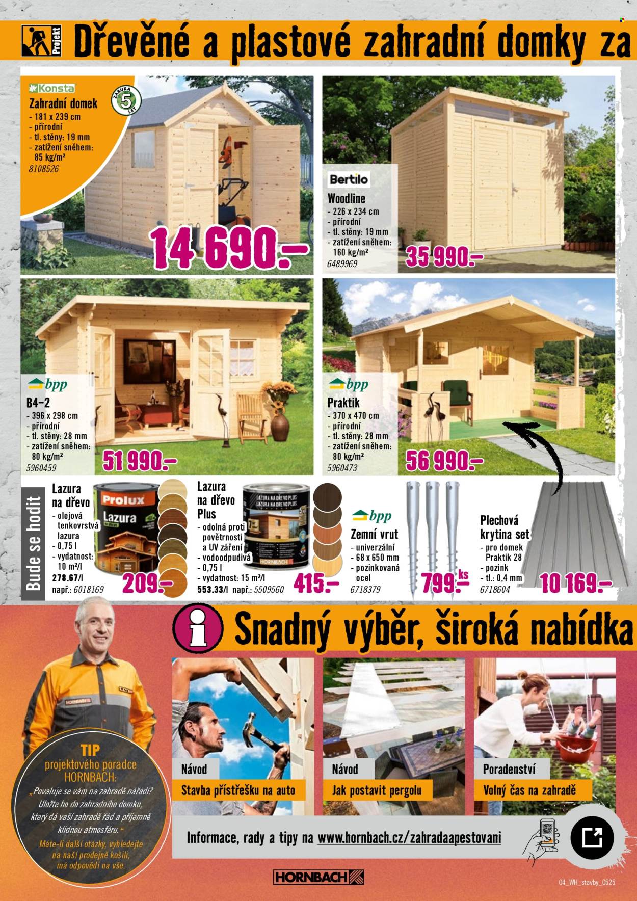 Leták HORNBACH - 28.5.2025 - 11.6.2025. Strana 4