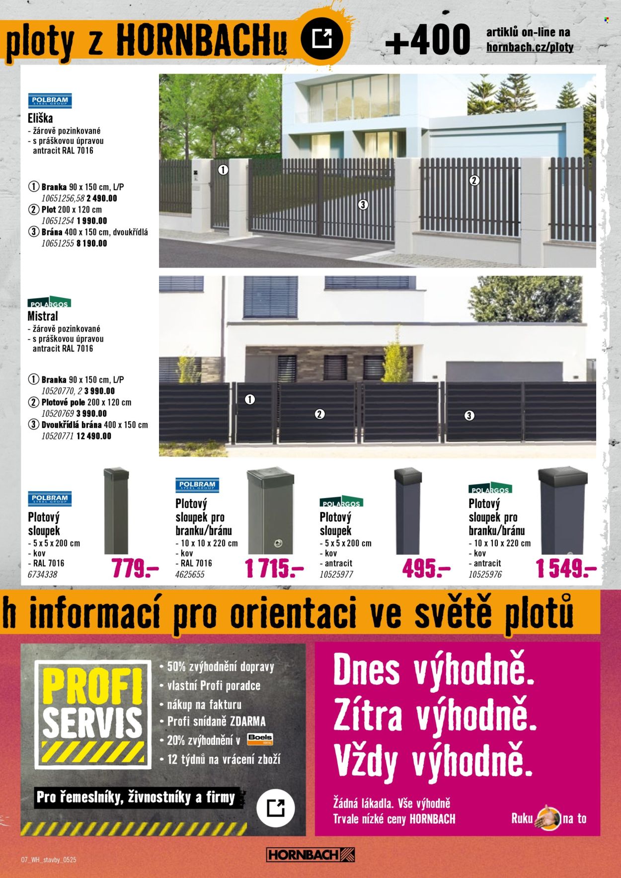 Leták HORNBACH - 28.5.2025 - 11.6.2025. Strana 7