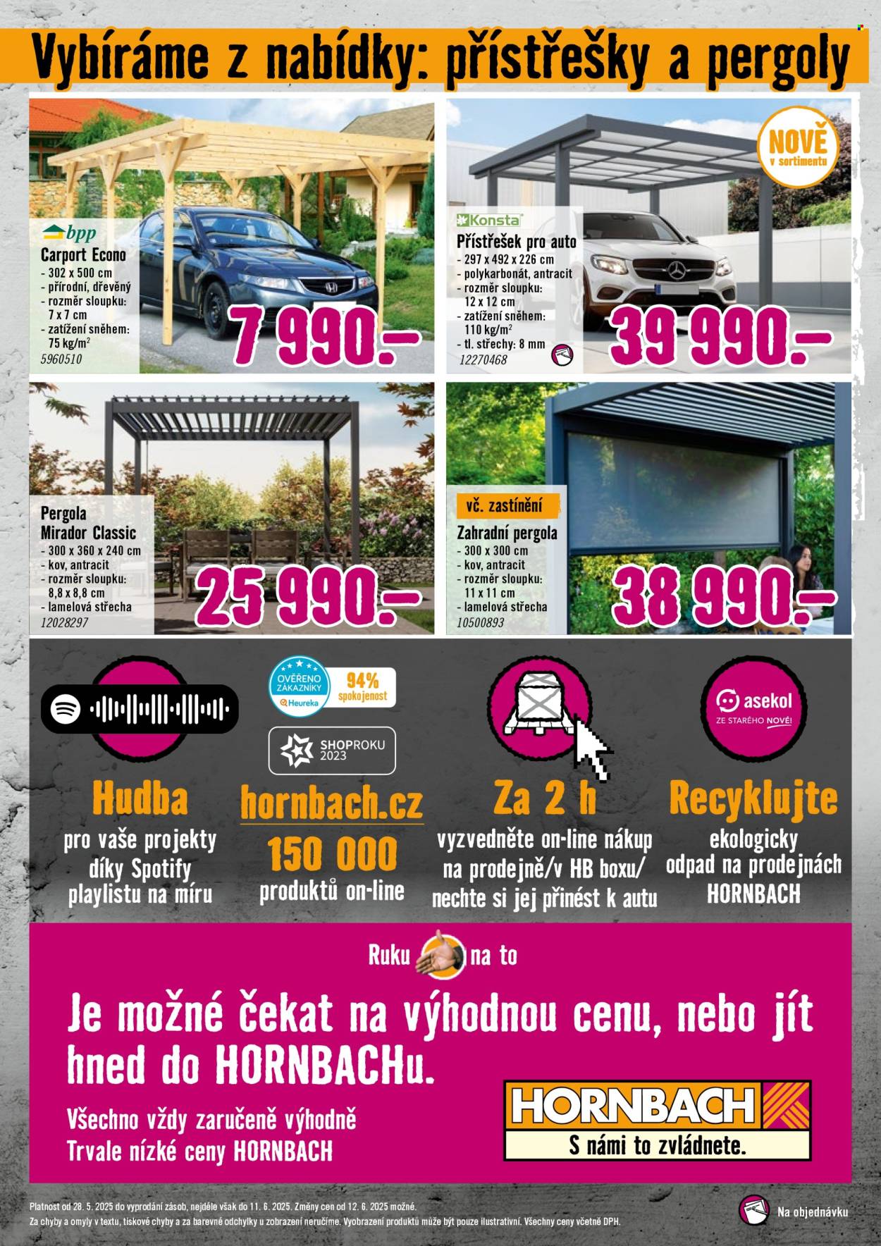 Leták HORNBACH - 28.5.2025 - 11.6.2025. Strana 8