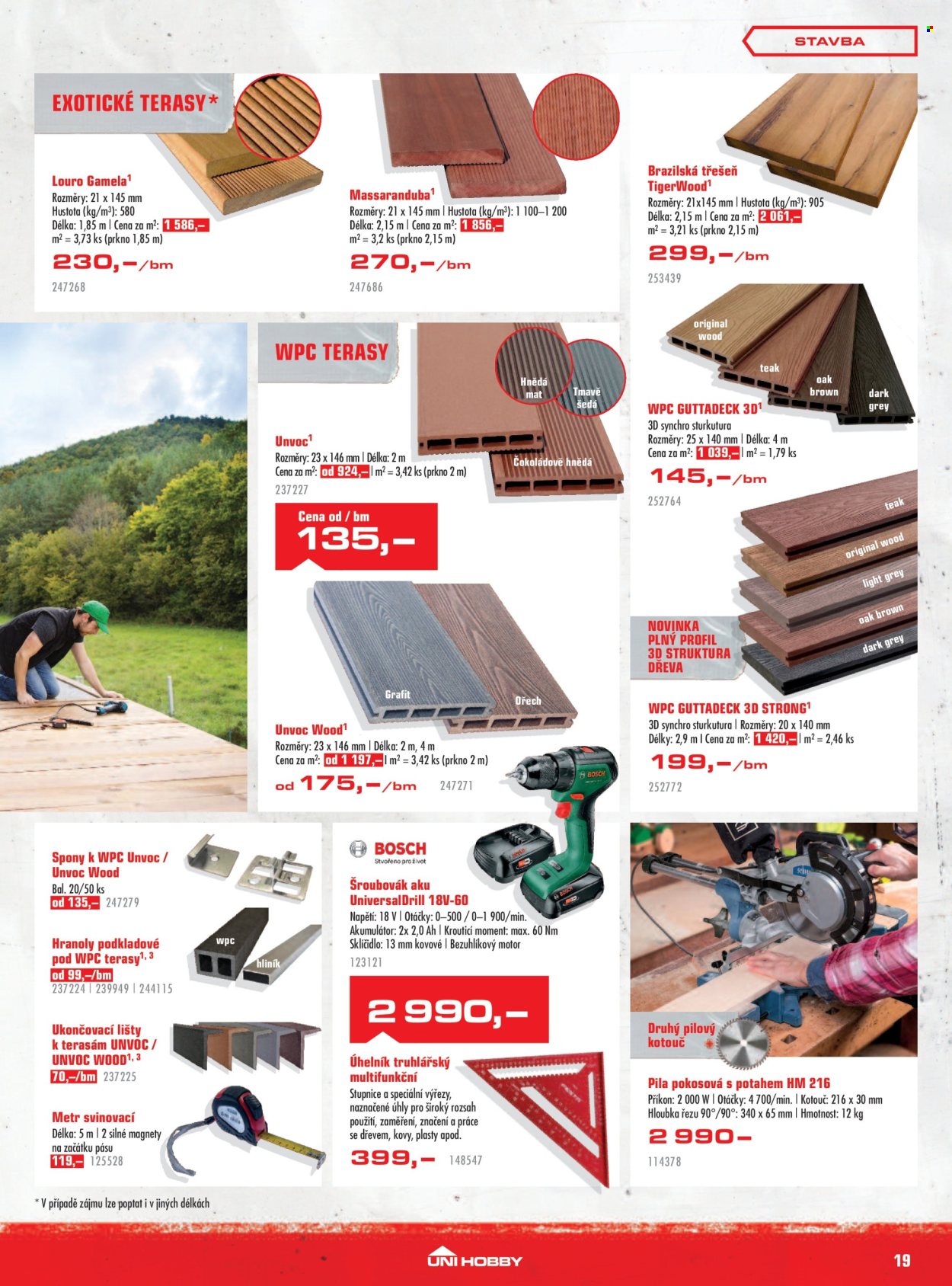 Leták UNI HOBBY - 29.5.2025 - 29.6.2025. Strana 19