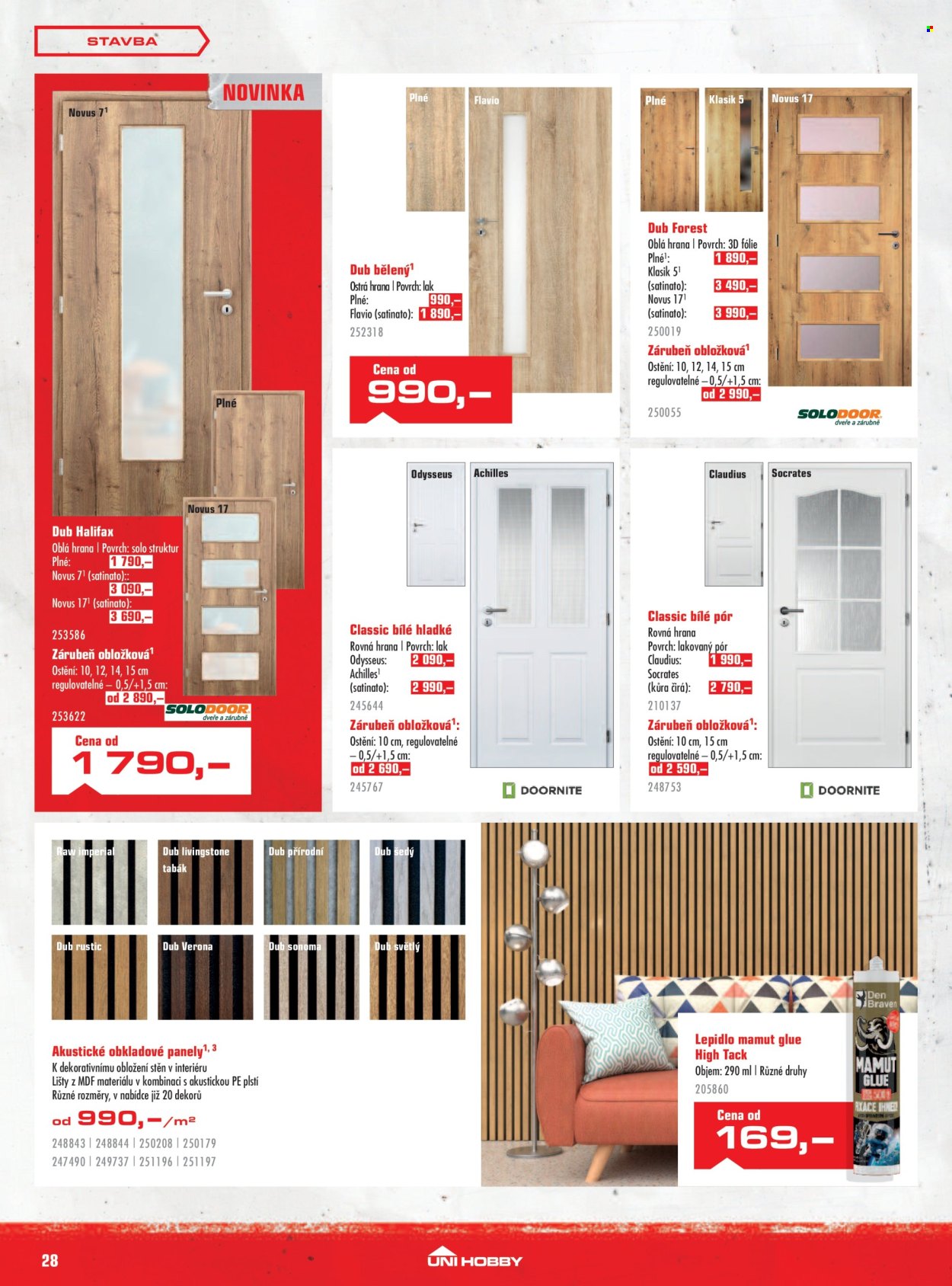 Leták UNI HOBBY - 29.5.2025 - 29.6.2025. Strana 28