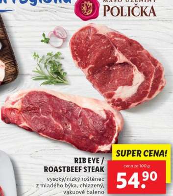 RIB EYE / ROASTBEEF STEAK