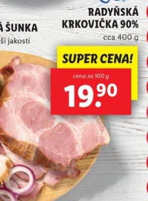 Radyňská krkovička 90%