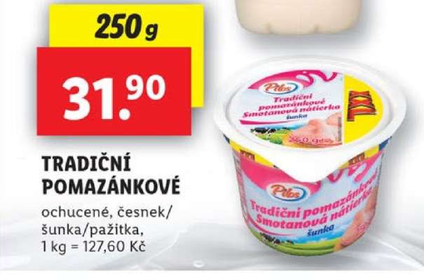 Pilos TRADIČNÍ POMAZÁNKOVÉ