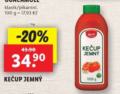 Kečup jemný