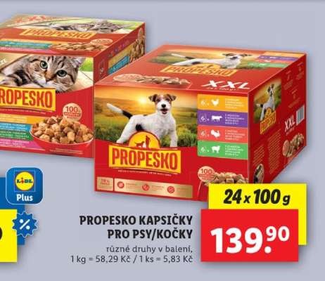 PROPESKO Kapsičky pro psy/ kočky