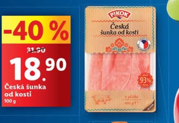 ČESKÁ ŠUNKA OD KOSTI